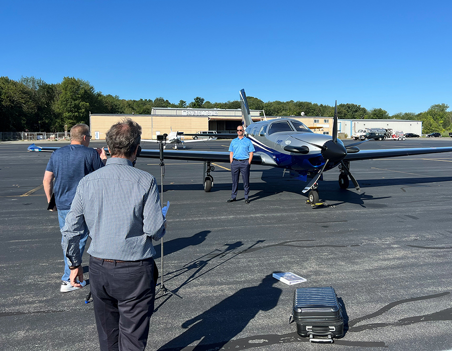 SkytechInc's tweet photo. Last week, we collaborated with the #PMOPA Safety &amp; Education Foundation to create a video for the series “Fly It Right, the M-Class Way.” Here’s a behind-the-scenes look!

Want to know more about the #M700 featured? Reach out to Skytech Sales Rep Cole McKibbin.

📞 888.386.3596 https://t.co/d7wY1evNuW