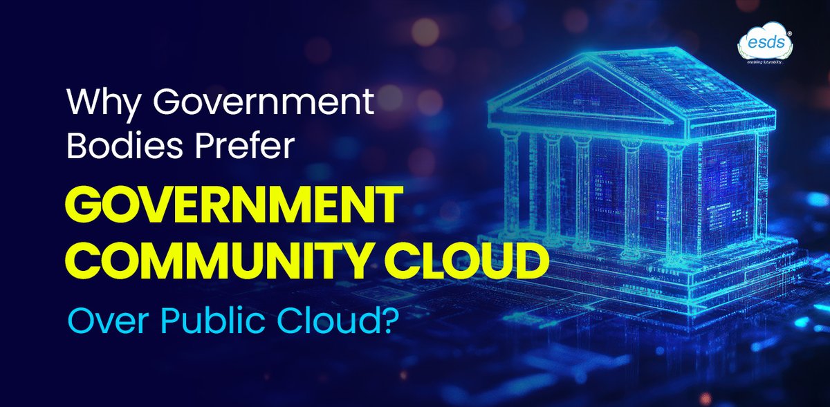 Why Government Bodies Prefer Govt Community Cloud Over Public Cloud?
esds.co.in/government-clo…
#cloud #Government  #CloudSecurity  #publiccloud #esds #datacenter