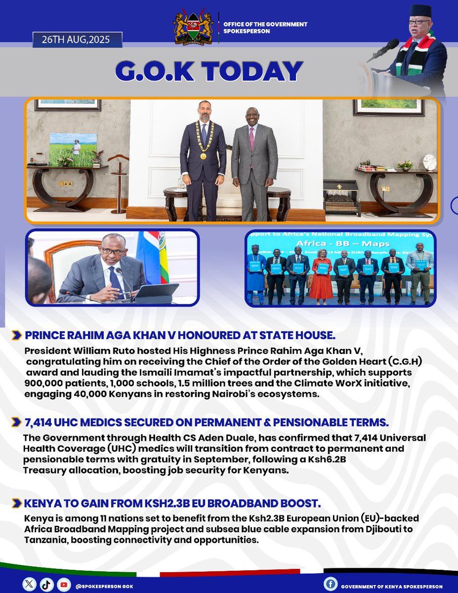 GOK Today — 26th August, 2025