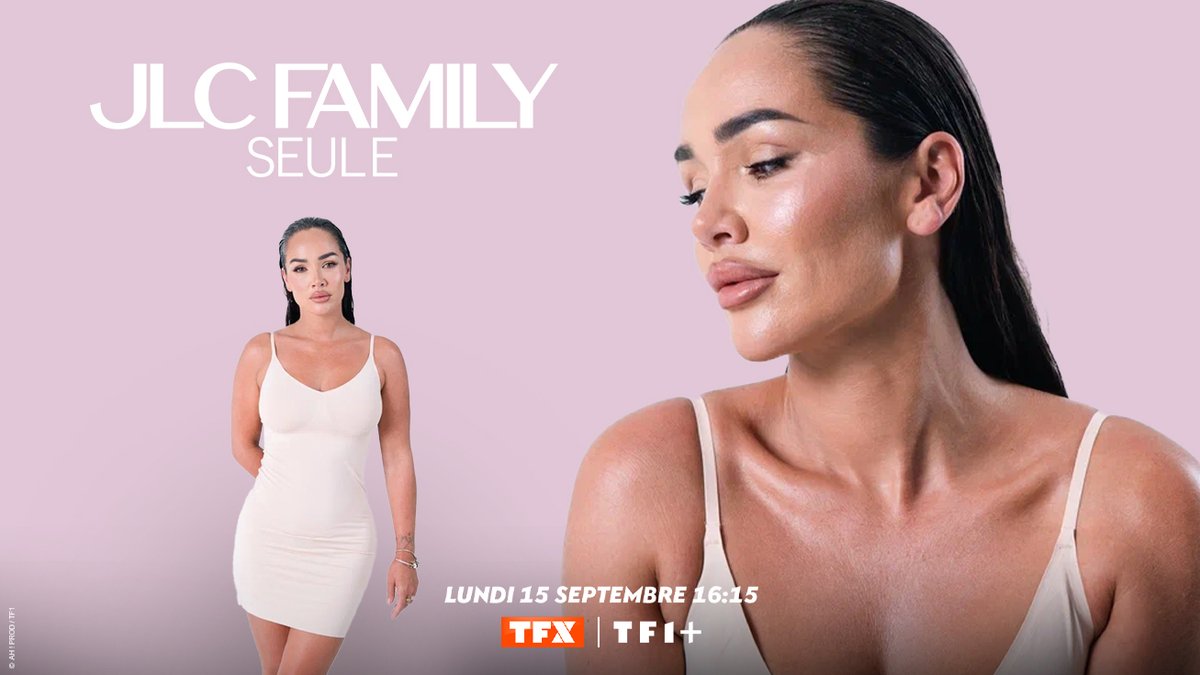 #Annonce #Inédit
Nouvelle saison: « JLC FAMILY : SEULE »

Jazz se demande s'il reste une chance pour son couple?
Laurent a besoin d'être seul quand elle s’efforce de préserver l’équilibre familiale

⏰Le 1er épisode en AVP le 14/09 sur <a href="/tf1plus/">TF1+</a> 
puis dès le 15/09 à 16h15 sur <a href="/tfx/">TFX</a>