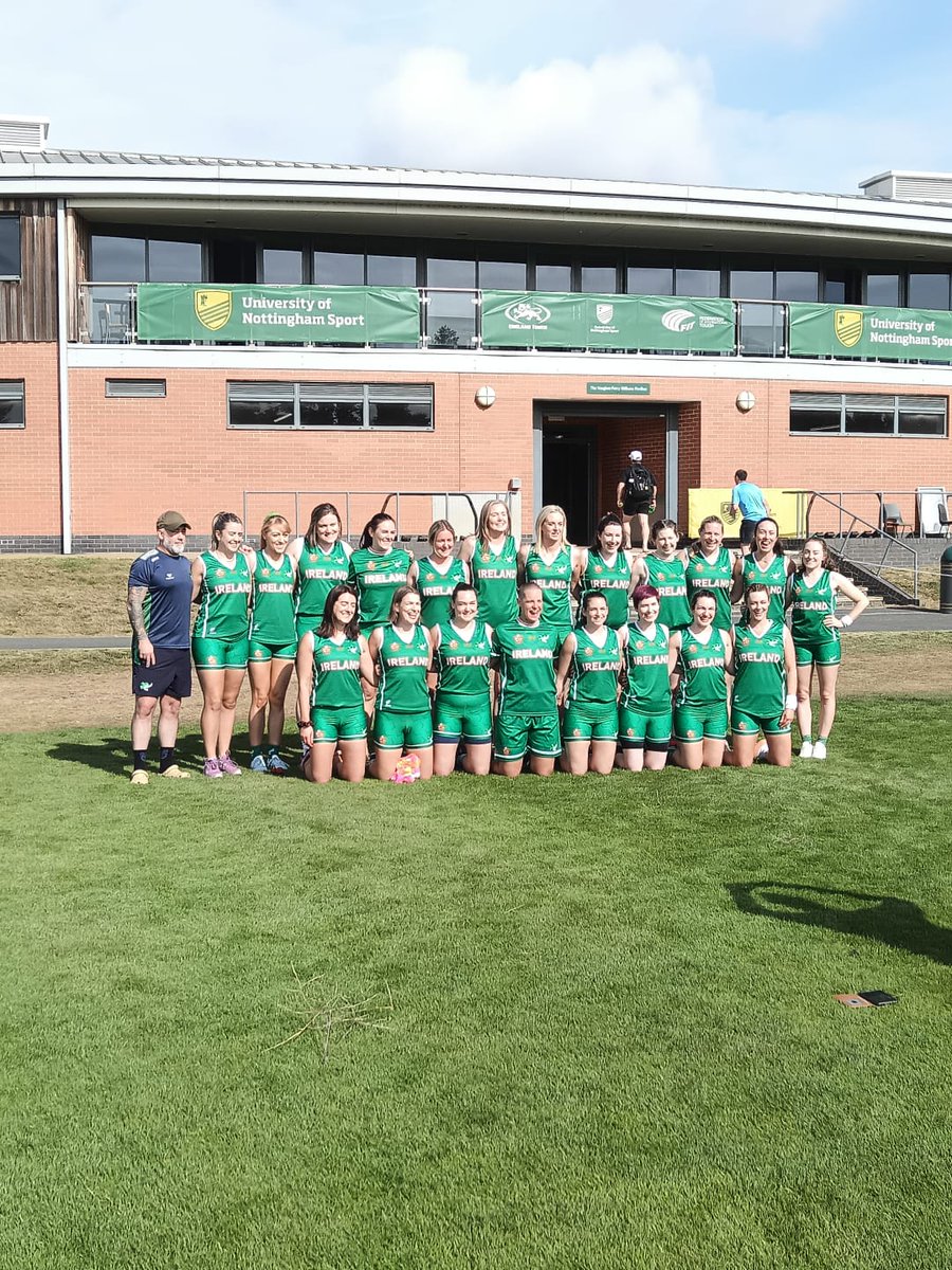 When you get selected for the Irish women's masters Tag rugby squad and then tear your calf in the warm up and never actually get your first cap 🙈🙈🙈