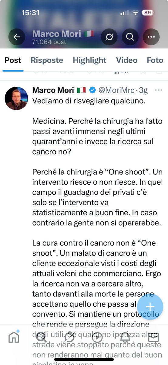 La chirurgia è ‘one shoot’. Si urla ‘spara!’ una volta e poi si vede come va.