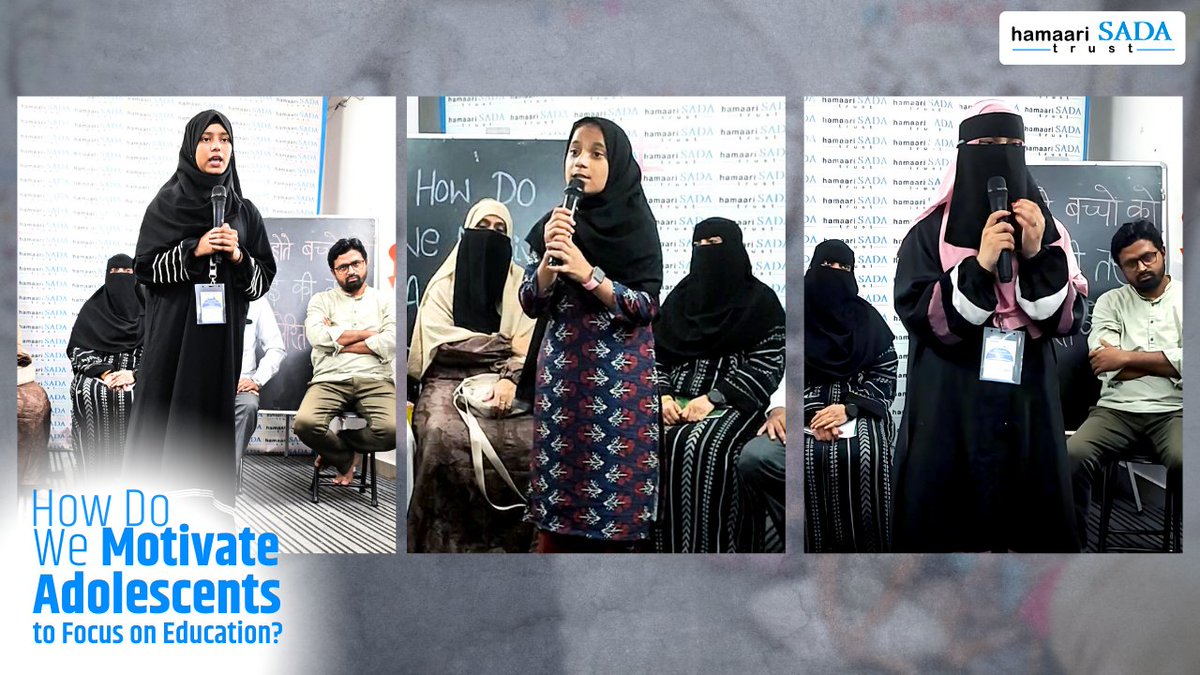 HamaariSADA's tweet photo. “This is the era of education, youth must not waste time” – Atiya Siddiqa, Member, @AIMPLB_Official 

#EducationForAll #Motivation #YouthEmpowerment #BetiBachaoBetiPadhao #HamaariSadaTrust #RSDC #RisingSkillDevelpmentCetnre/1 https://t.co/HLCqjK5nSz