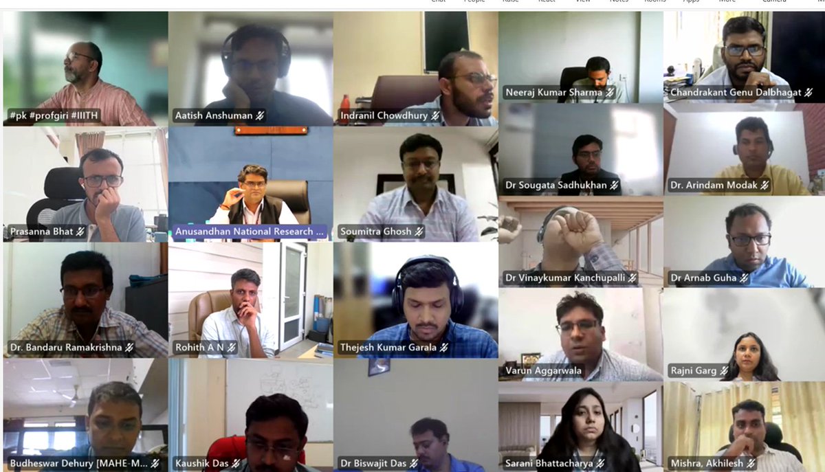 ANRFIndia's tweet photo. .@ANRFIndia hosted its 1st Meet &amp; Greet webinar with 560+ #PMECRG awardees today. @shivkuma_k, @ponguru &amp; the ANRF Media Team shared insights, inspiring young scientists to collaborate and democratize research.

@karandi65 
@PrinSciAdvOff 
@IndiaDST https://t.co/POsUsKAj89