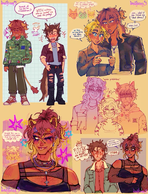litro doodle page [1] 🦁🐺🌟
#wedginaaocs 