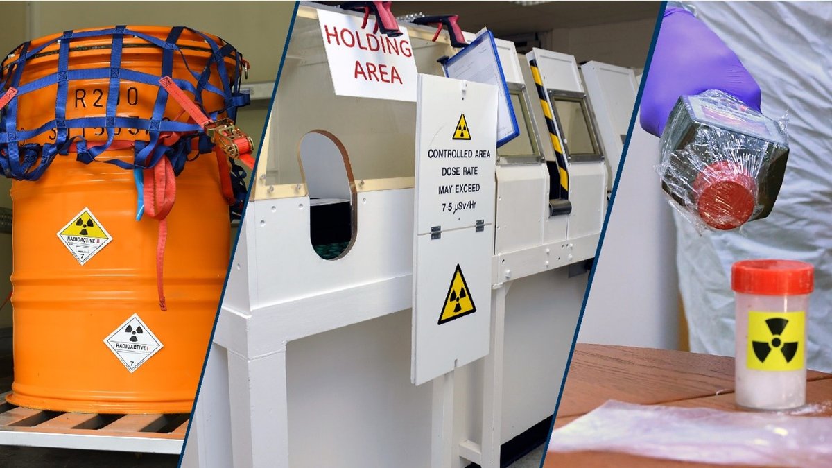 The ionizing radiation symbol serves as a signal to workers, scientists and the public of the presence of radioactive materials. 

Discover the history behind the development of this symbol and explore its various international adaptations here: atoms.iaea.org/4av5BHa