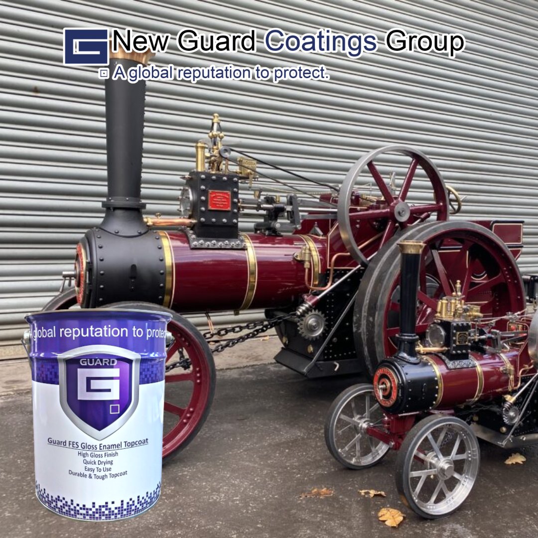 Restoring a traction engine?
Guard FES combines traditional looks with modern performance.
Its enamel finish mimics period paints, while offering long-lasting protection. Brush or spray it on, ideal for restorers who care about detail.

#GuardFES #TractionEngines