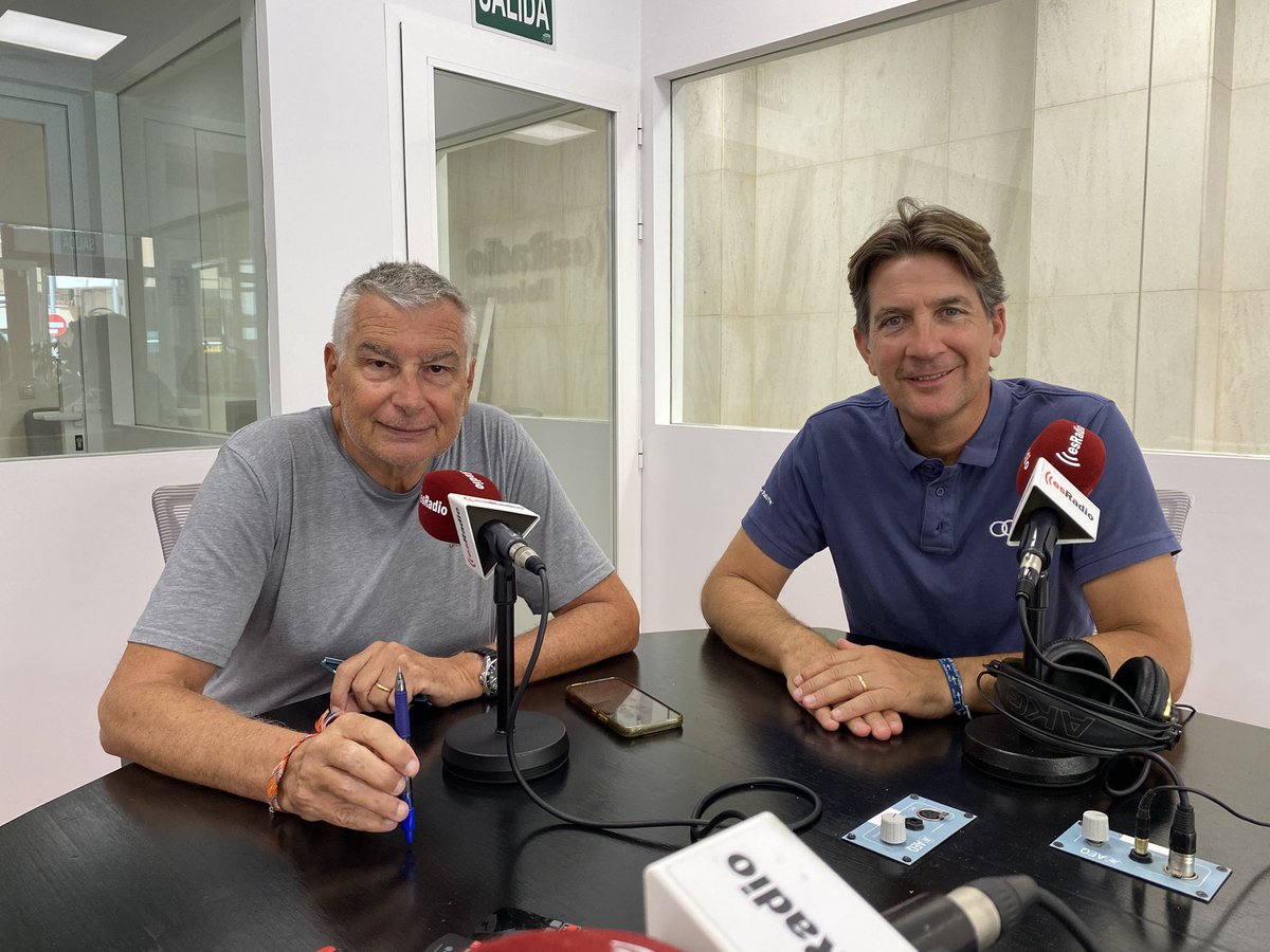 esRadioBaleares (@esradio971) on Twitter photo 🚴♂️ ¡El Rutómetro se suma a la oferta deportiva insular de <a href="/esRadio/">esRadio</a> !
🔝 <a href="/FernandoGilet/">Fernando Gilet</a> presenta el programa con <a href="/TomeuTerrasa/">Tomeu Terrasa</a>
🏆 Estreno mañana a las 15h con el campeón de <a href="/lavuelta/">La Vuelta</a> , Álvaro Pino 🚴♂️ ¡El Rutómetro se suma a la oferta deportiva insular de <a href="/esRadio/">esRadio</a> !
🔝 <a href="/FernandoGilet/">Fernando Gilet</a> presenta el programa con <a href="/TomeuTerrasa/">Tomeu Terrasa</a>
🏆 Estreno mañana a las 15h con el campeón de <a href="/lavuelta/">La Vuelta</a> , Álvaro Pino