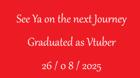 V_RenAlpha's tweet photo. Will keep streaming, but not as vtuber next time, Bye byee~ https://t.co/YcleG1yUeF