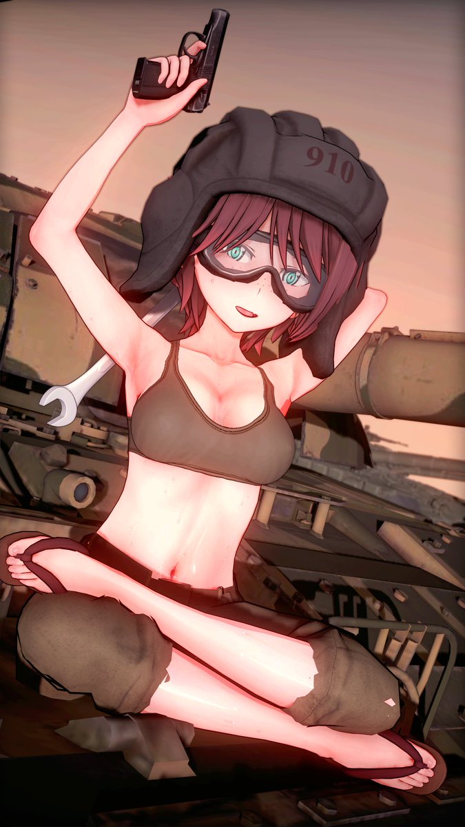KapT0shka's tweet photo. Someone who plays "119-Y OTD. TANK. POLK" in WARNO be like:
#KoikatsuParty #コイカツ
#Soviet #Танкист #Tankman #T80UD https://t.co/ElkIYHc1N9
