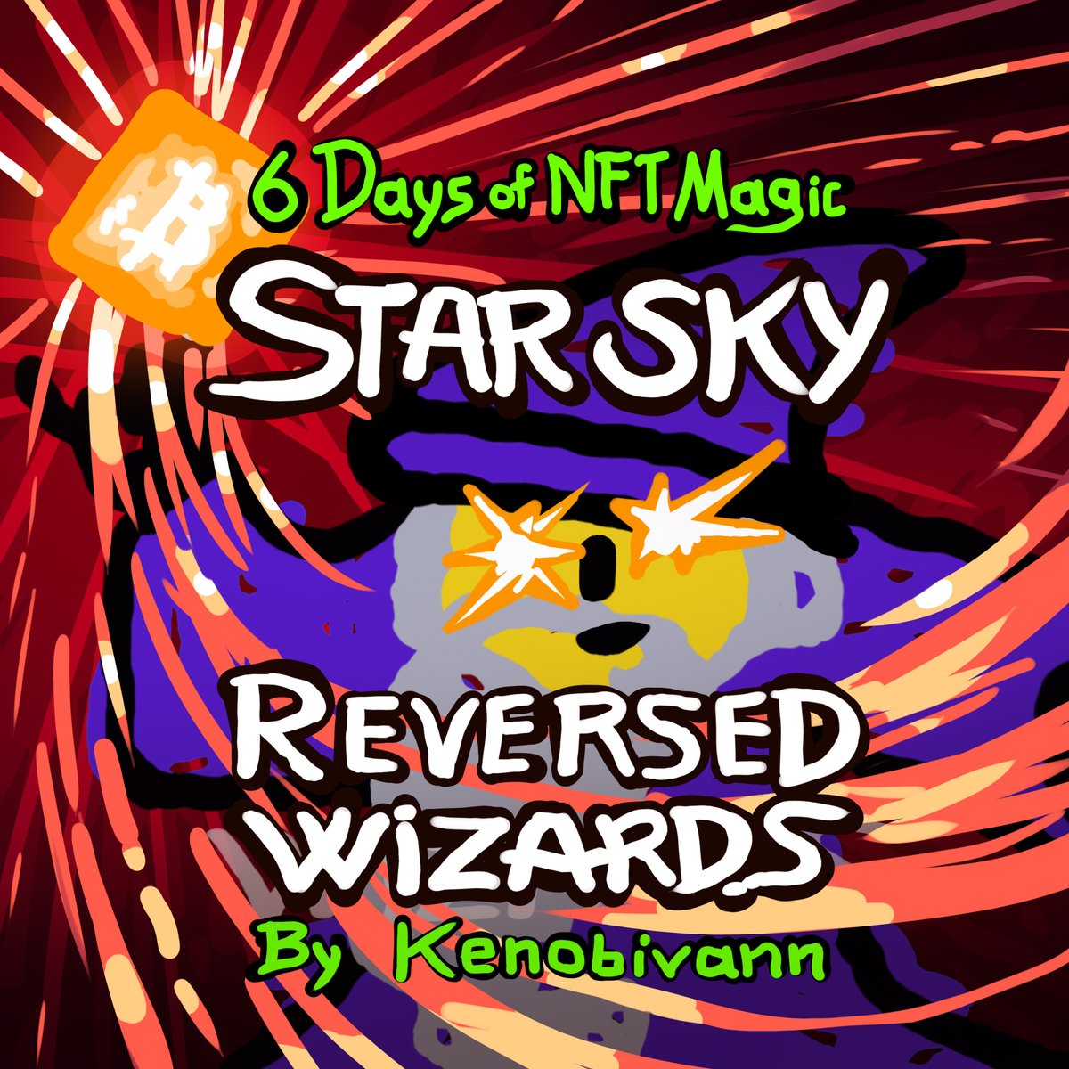 🌌✨ANNOUNCEMENT✨🌌
 STAR SKY – REVERSED WIZARDS
🎬 A 6-day NFT saga begins☄️
The last days of August — step into the magic.
From Magic Internet Money…
…to the birth of Cosmic Internet Gold.

#Kenobivann #BitcoinWizards #ReversedWizards
#MagicInternetMoney #CosmicInternetMoney
