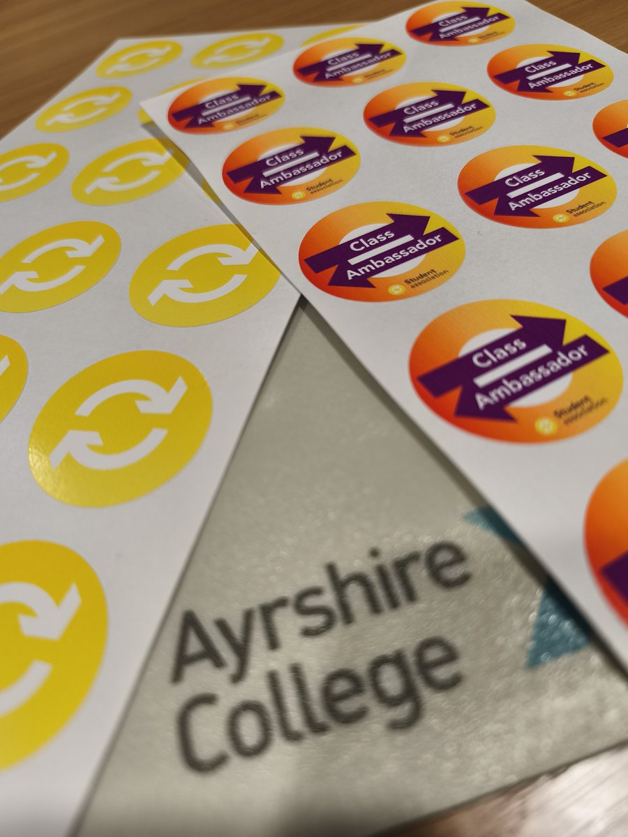 We've had some lovely new stickers delivered.

Looking forward to giving these out to the students 😍