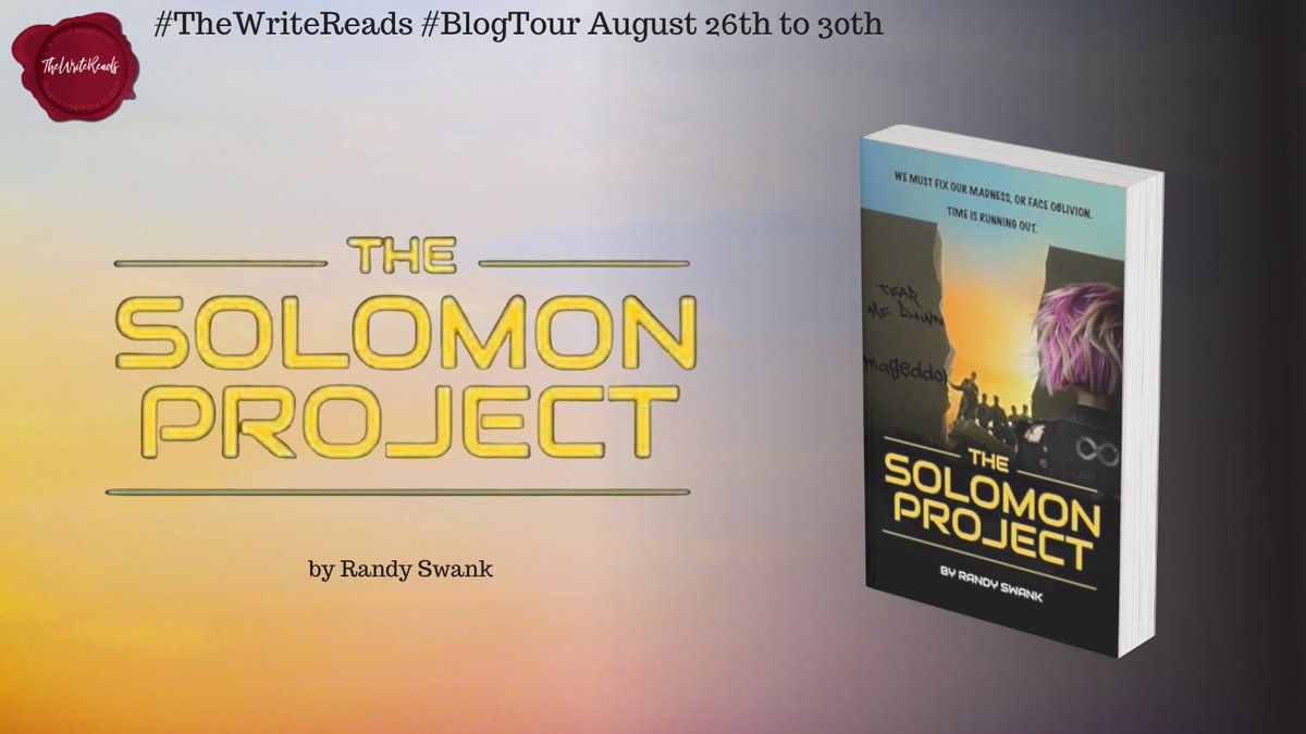 Be on the look out for posts about ‘The Solomon Project’ by Randy Swank over the coming days!