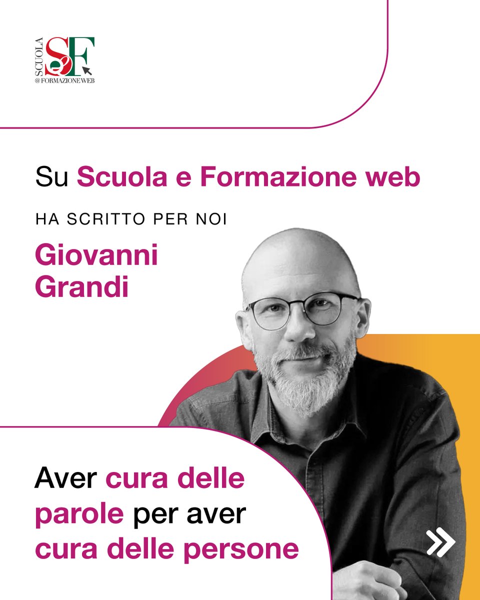 cislscuola's tweet image. 🎙️ “Avere #cura delle #parole per avere cura delle #persone.”
#GiovanniGrandi, Professore ordinario di #FilosofiaMorale all’@UniTrieste, con il suo intervento su #ScuolaeFormazione web, invita a riflettere su come il #linguaggio influenzi #relazioni, #cultura e #comunità.
Le