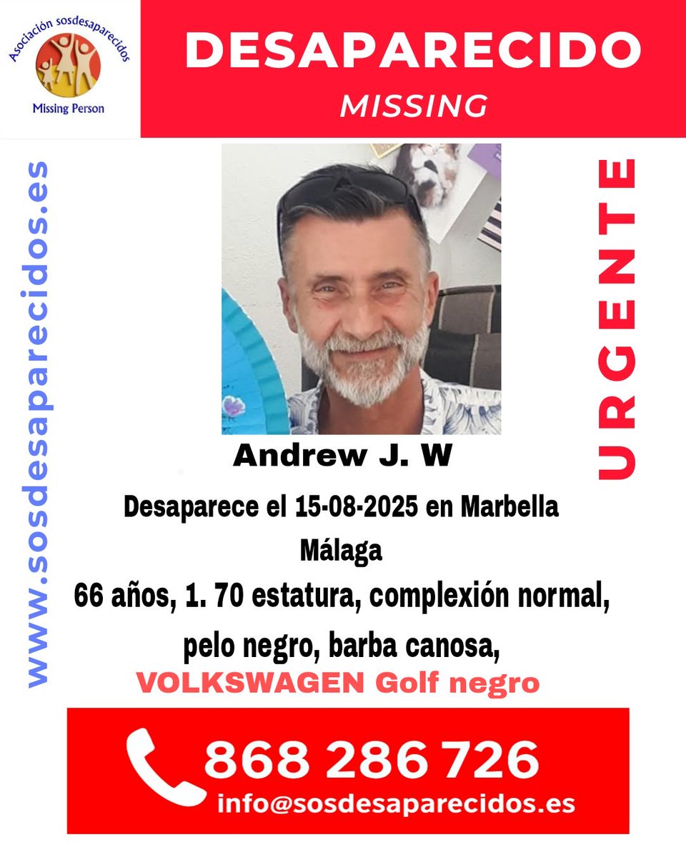 ALERTA DESAPARECIDOS (@sosdesaparecido) on Twitter photo 🆘 DESAPARECIDO
#sosdesaparecidos #Desaparecido #Missing #España #Marbella #Málaga
Fuente: sosdesaparecidos
Síguenos <a href="/sosdesaparecido/">ALERTA DESAPARECIDOS</a> 🆘 DESAPARECIDO
#sosdesaparecidos #Desaparecido #Missing #España #Marbella #Málaga
Fuente: sosdesaparecidos
Síguenos <a href="/sosdesaparecido/">ALERTA DESAPARECIDOS</a>