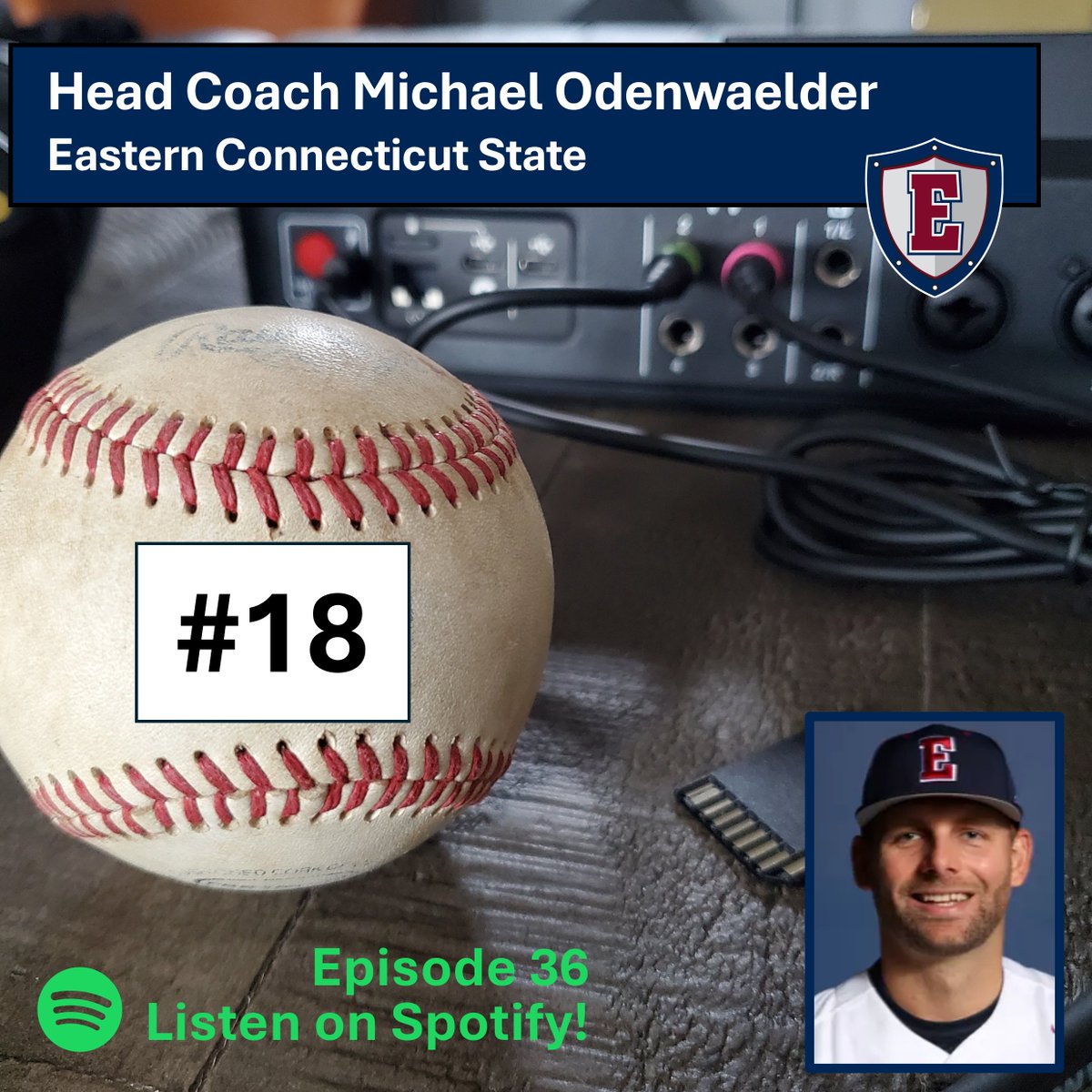 The D3P DIII Baseball Podcast (@d3ppodcast) on Twitter photo In honor of DIII players across the country returning for the 2026 season, we're counting down our Top 20 Coach Interviews of all-time based on Hours of Listening.
#18 goes to . . . Head Coach <a href="/OdenwaelderMike/">Mike Odenwaelder</a> from <a href="/EasternBSB/">Eastern Baseball</a>. Listen on Spotify now:
open.spotify.com/episode/1oIVFL… In honor of DIII players across the country returning for the 2026 season, we're counting down our Top 20 Coach Interviews of all-time based on Hours of Listening.
#18 goes to . . . Head Coach <a href="/OdenwaelderMike/">Mike Odenwaelder</a> from <a href="/EasternBSB/">Eastern Baseball</a>. Listen on Spotify now:
open.spotify.com/episode/1oIVFL…
