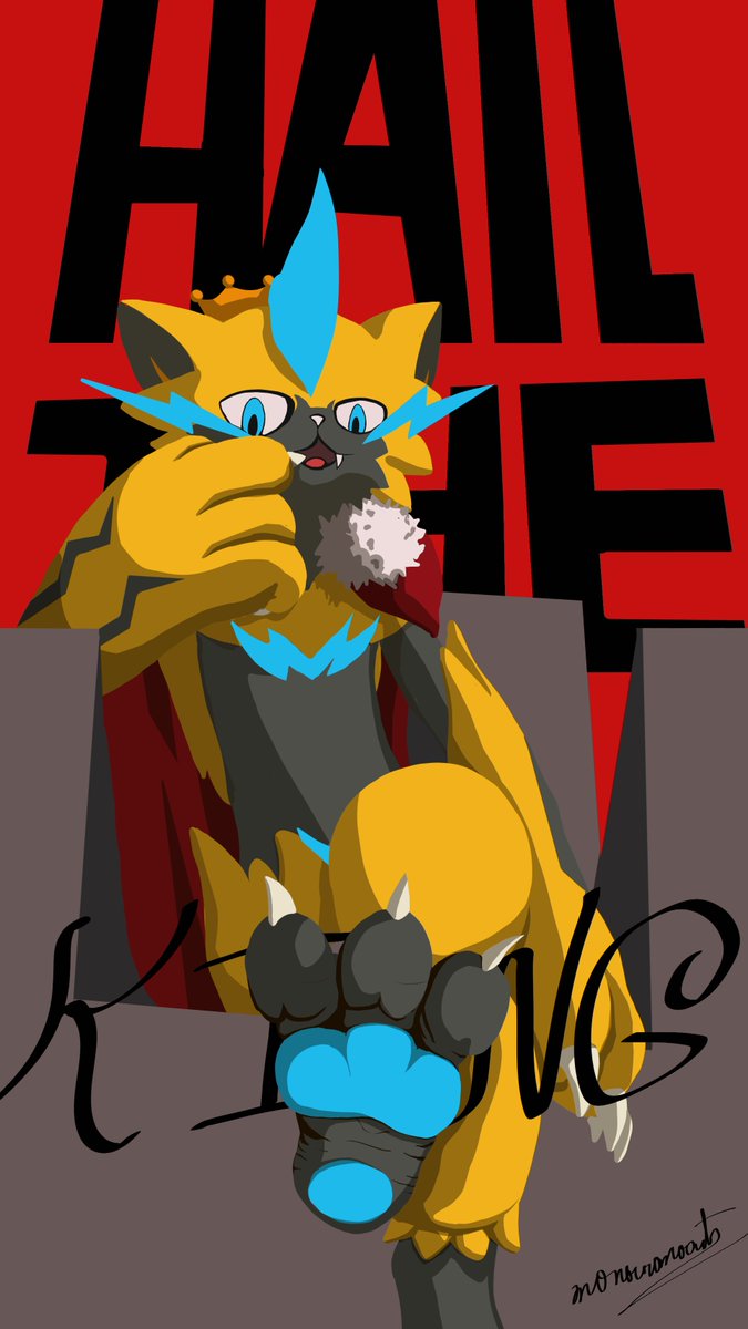 Monocromo_Art's tweet image. "HAIL THE KING!!"

gift for a friend

#pokemon #paws #pokesona #furry #furryart #furryartwork #pokemonart #artwork #furrypokemon #zeraora #zeraorafanart