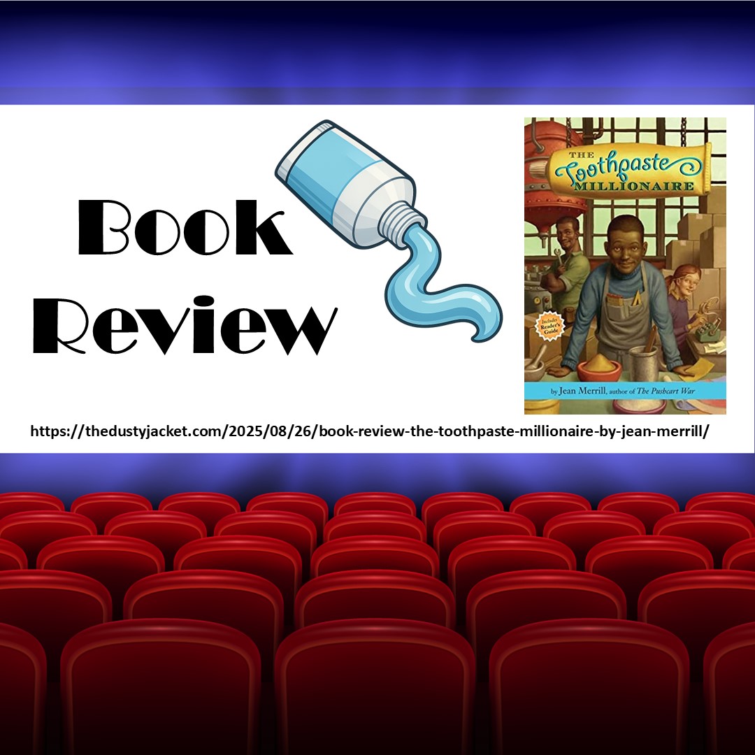 TDJReviews's tweet photo. Jean Merrill does the impossible by making math, economics, and marketing FUN with this David-vs-Goliath story about a 12-year-old boy who sets off to prove that he can make toothpaste less expensive. https://t.co/zX5xHQtV56 https://t.co/plOM6ZGqoG