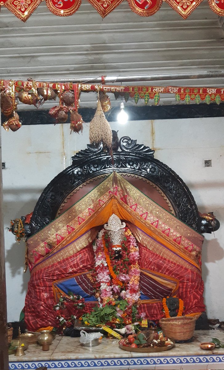 ChinmayaBhadrak's tweet photo. ଆମ ସଭିଙ୍କ ସ୍ନେହଁର କୁନିପୁଅ #Advik ର ଜନ୍ମ ଦିବସରେ ମା ଭଦ୍ରକାଳୀଙ୍କ ମନ୍ଦିରରେ ଚଣ୍ଡିପାଠରେ ଯୋଗଦେଇ ସୁନାପୁଅକୁ ଆଶୀର୍ବାଦ ରୂପକ ଶୁଭେଚ୍ଛା ଜଣାଇଲି...💐 https://t.co/baQmgMjAKG