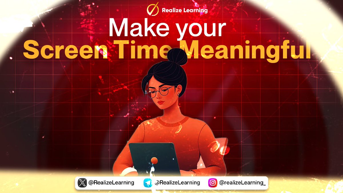 RealizeLearning's tweet image. 💡 What if your screen time actually meant something?

With Realize Learning, watching educational content and completing Quests connects you deeper into a system that values your participation.

📺 Learn actively. Engage meaningfully.

#RealizeLearning #Web3Education…