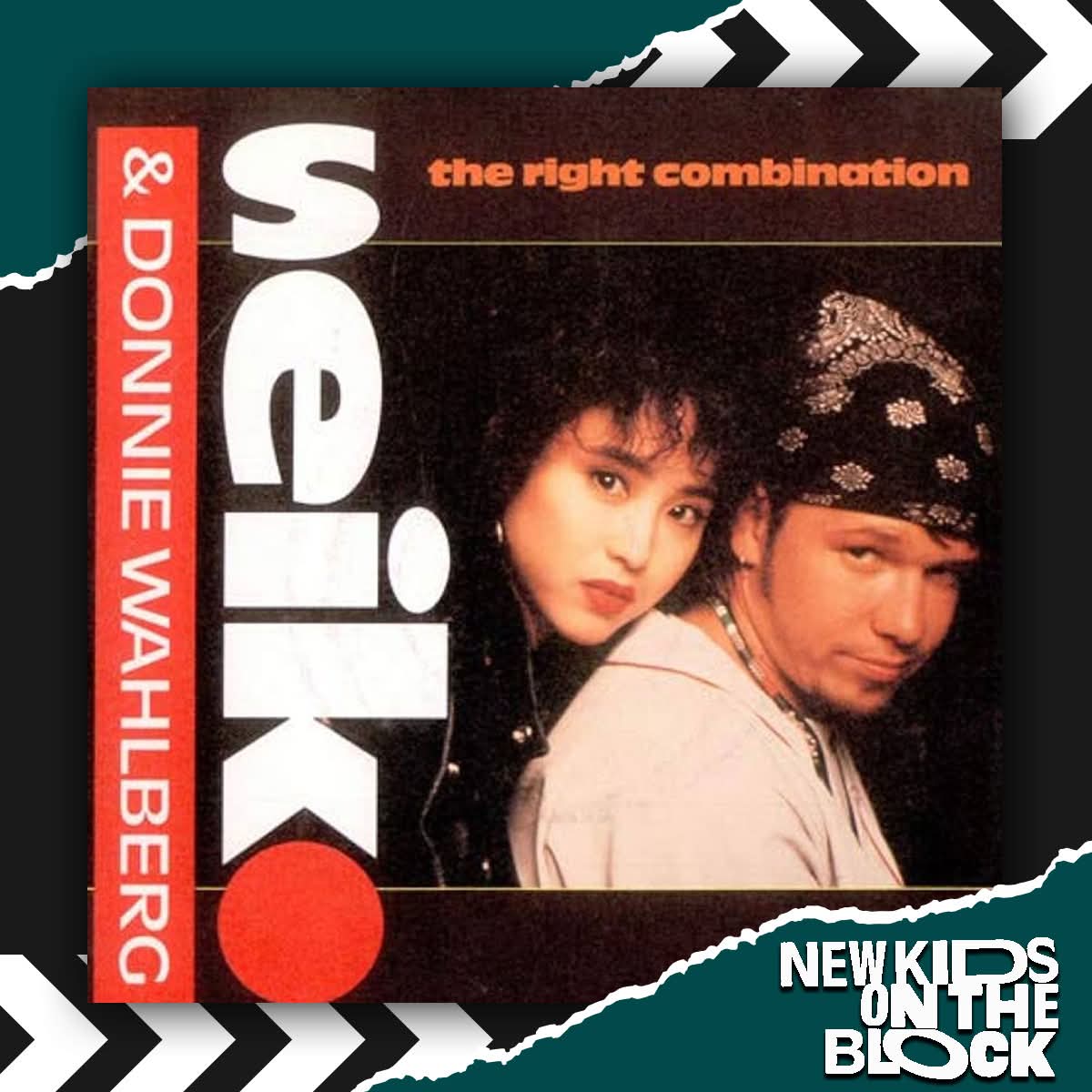#OnThisDay | #OnThisWeek (1990)
[ New Kids On The Block ]
.
This week, 35 years ago, Donnie Wahlberg of New Kids On The Block released the album "The Right Combination" in collaboration with Japanese Seiko.

This short-track album earned the duo a #2 in Canada, #11 in Australia,