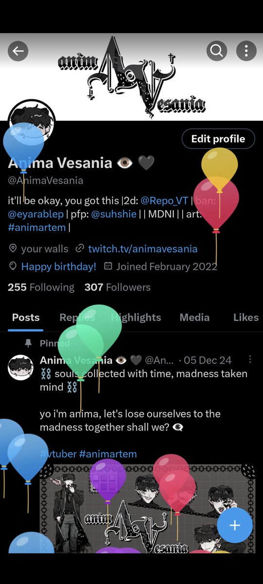 Anima Vesania 👁 🖤 tweet media