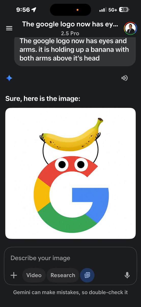 #nanobanana is live in <a href="/GeminiApp/">Google Gemini</a> <a href="/Google/">Google</a> is King once again. Long live Nano Banana