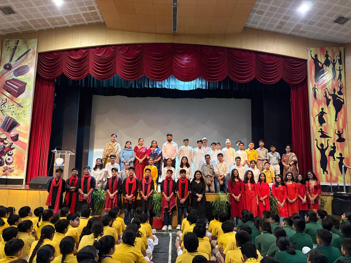 Class VIII F of Ahlcon International School hosted an inspiring assembly on  Women Empowerment &amp; Gender Equality.With song,dance,Nukkad Natak,poem and dance students celebrated women's achievements and pledged for a future of respect &amp; equal opportunities.