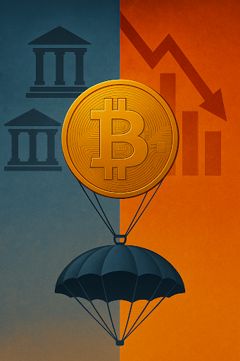 PeoplesReserve's tweet photo. Peoples Reserve Bitcoin Bonds don’t just offer returns—
They offer a lifeline out of legacy collapse. 🪂📉
📉 Fiat finance?
Over-leveraged. Inflating. Fragile.
📊 Bitcoin Bonds?
Scarce. Transparent. Sovereign.
This isn’t just a yield play—
It’s asymmetric upside + downside protection in one instrument.
Built for volatility.
Designed for resilience. 🔐⚡
Peoples Reserve is bridging two eras:
🔸 The dying promises of IOUs
🔸 And the rise of decentralized, programmable value
Whether you're hedging inflation or positioning for a new monetary regime, Bitcoin Bonds are your firewall and your fuel. 🚀🟧📈🛡️