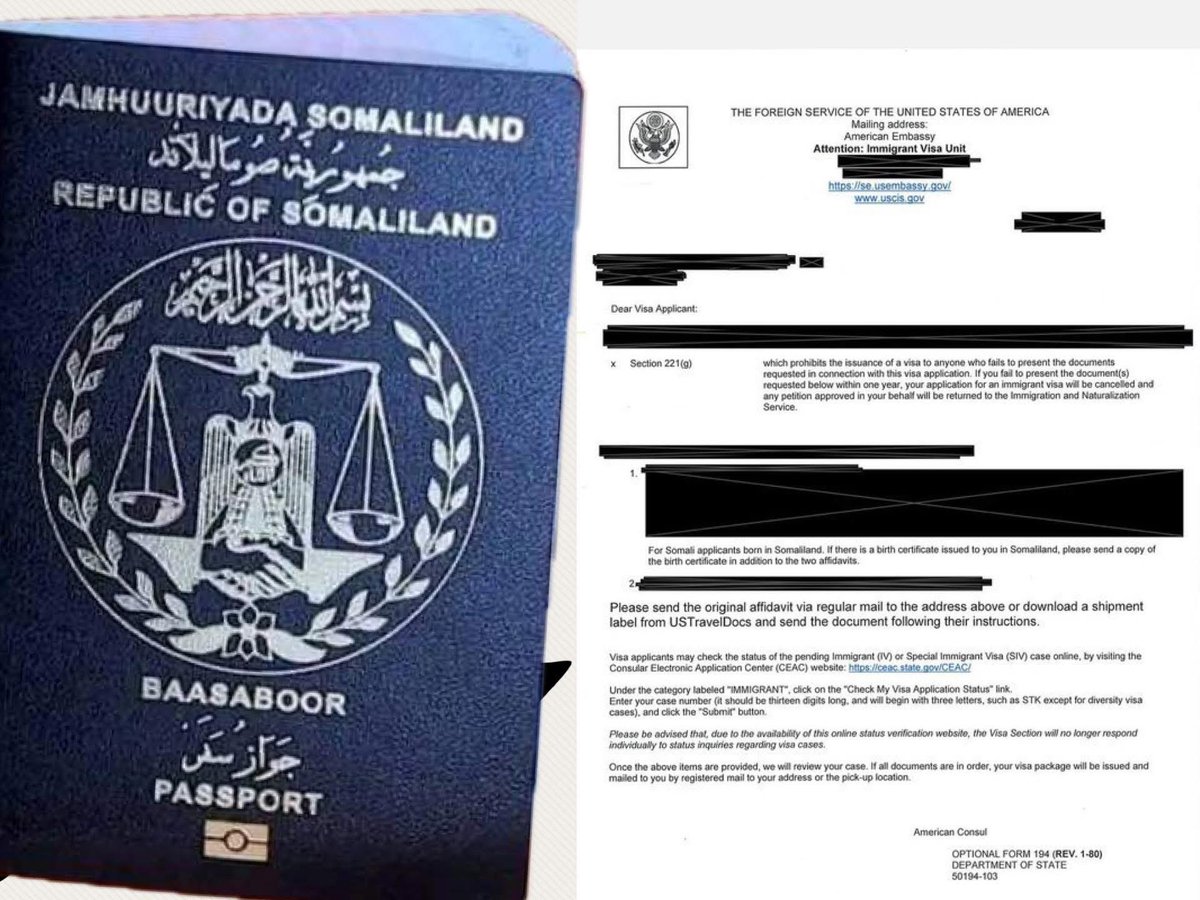 Mohamed Abdikadir J. Hamud (@mudanemaxamed) on Twitter photo Furthermore Countries You Can Visit with a Somaliland Passport Include:-
United States of America ๐บ๐ธ.
The UK ๐ฌ๐ง.
The UAE ๐ฆ๐ช.
State of Israel ๐ฎ๐ฑ.
Belgium ๐ง๐ช.
South Korea ๐ฐ๐ท.
Taiwan ๐น๐ผ.
FDRE๐ช๐น.
South Africa ๐ฟ๐ฆ.
Uganda ๐บ๐ฌ.
Kenya ๐ฐ๐ช
Tanzania ๐น๐ฟ
Guinea ๐ฌ๐ณ
Djibouti ๐ฉ๐ฏ.
the European Furthermore Countries You Can Visit with a Somaliland Passport Include:-
United States of America ๐บ๐ธ.
The UK ๐ฌ๐ง.
The UAE ๐ฆ๐ช.
State of Israel ๐ฎ๐ฑ.
Belgium ๐ง๐ช.
South Korea ๐ฐ๐ท.
Taiwan ๐น๐ผ.
FDRE๐ช๐น.
South Africa ๐ฟ๐ฆ.
Uganda ๐บ๐ฌ.
Kenya ๐ฐ๐ช
Tanzania ๐น๐ฟ
Guinea ๐ฌ๐ณ
Djibouti ๐ฉ๐ฏ.
the European
