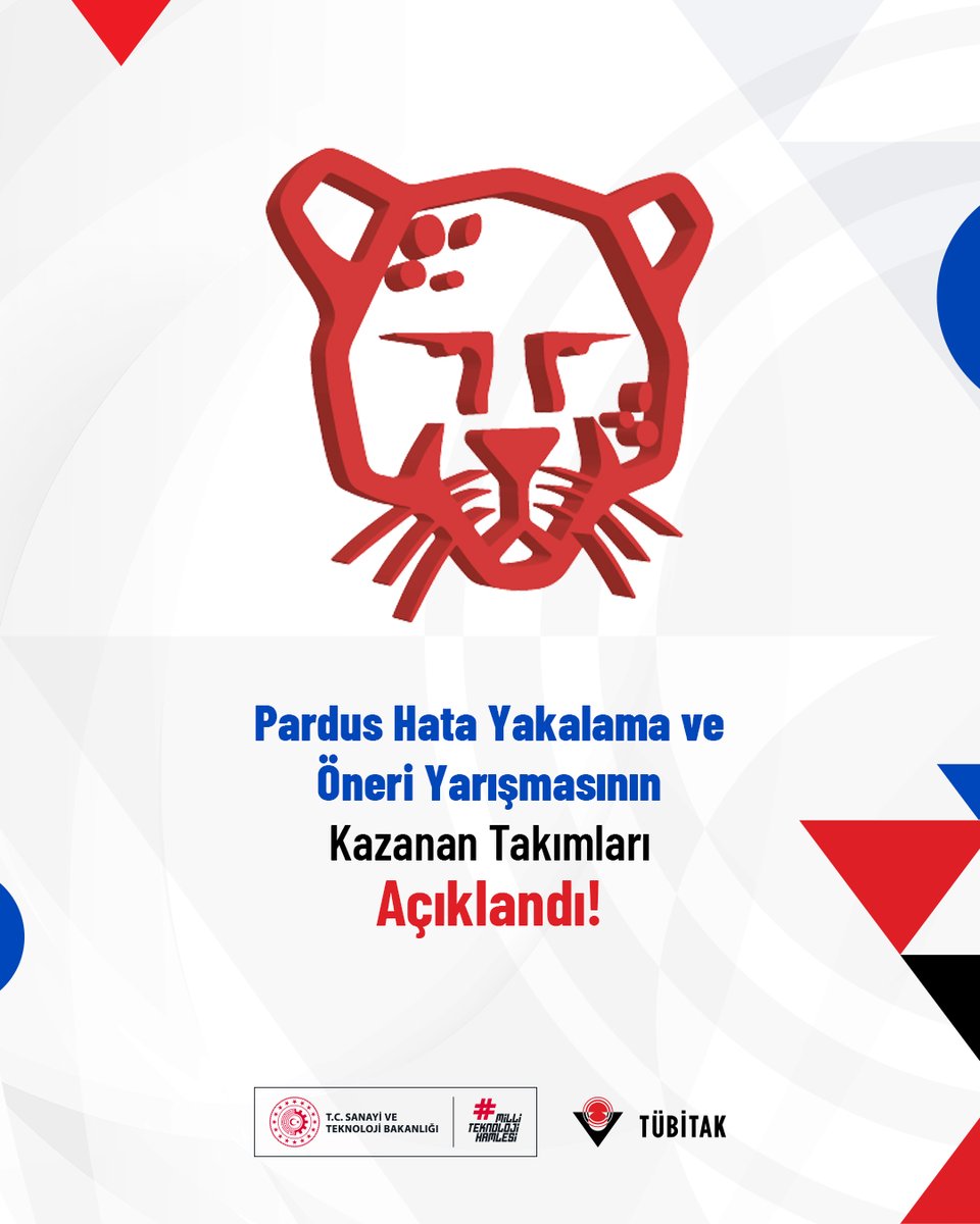 🐯Pardus Hata Yakalama ve Öneri Yarışmasının Kazanan Takımları Açıklandı!

<a href="/teknofest/">TEKNOFEST</a> kapsamında düzenlenen Pardus Hata Yakalama ve Öneri Yarışması tamamlandı. Sistemde tespit edilen hatalar ve sunulan yenilikçi çözüm önerileri doğrultusunda dereceye giren öğrenciler belli oldu.