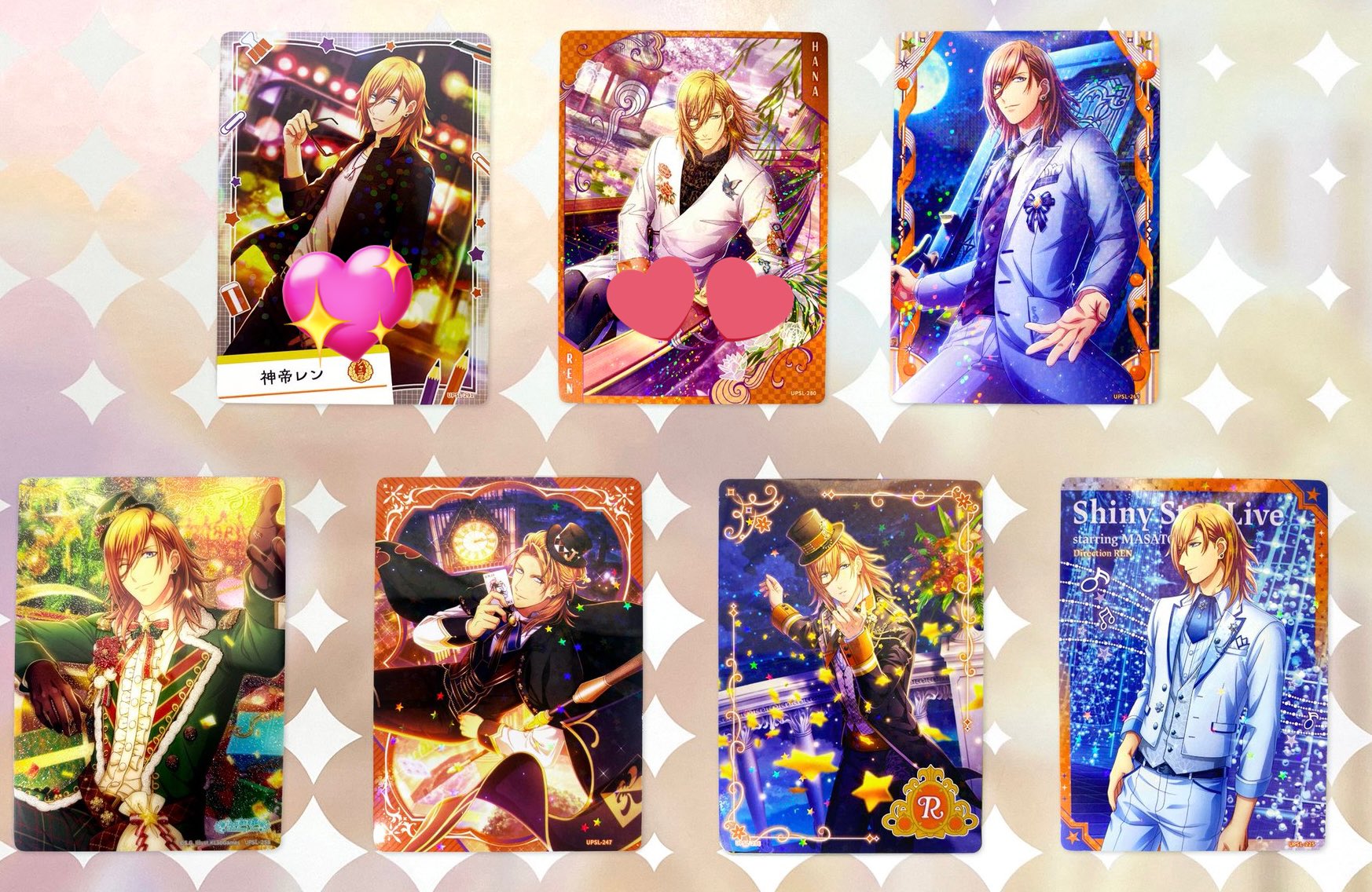 シャニライ　ビジュカ　Vol.3　UR　トキヤ うたプリ シャニライ ビジュコレ カード vol 3 UR トキヤ 一ノ瀬