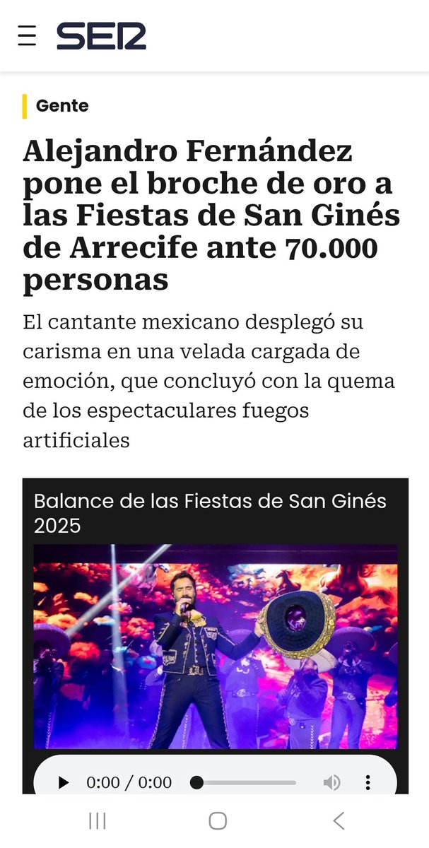 CF CONFIDENTES CANAR tweet media