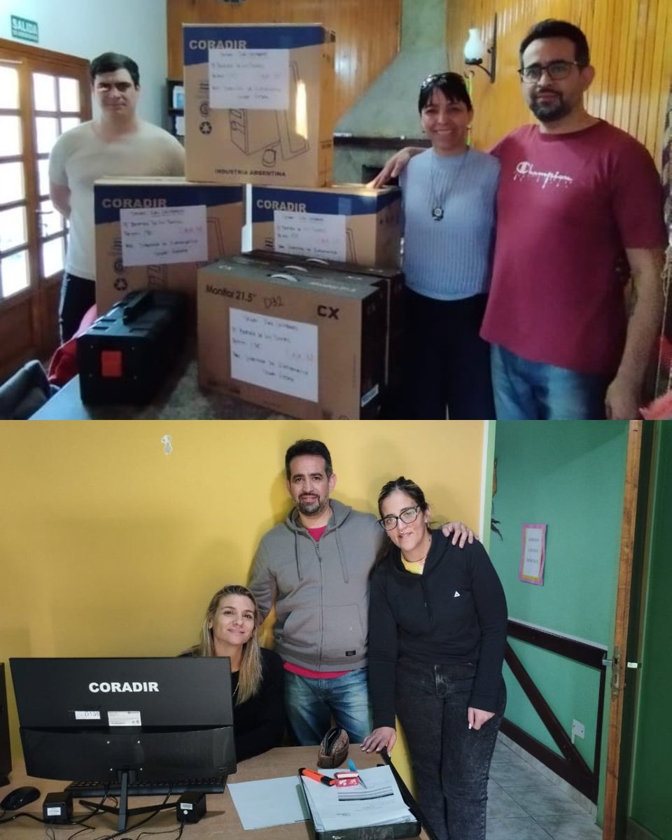 SenafRN's tweet photo. 👏NUEVOS EQUIPOS PARA EL FORTALECER EL TRABAJO

 💻Más herramientas para optimizar el Registro Único Nominal y fortalecer la protección de derechos en Río Negro.  

#SENAF #RíoNegro #HERRAMIENTAS #NIÑESYADOLESCENCIA https://t.co/ChU0pnR7pa