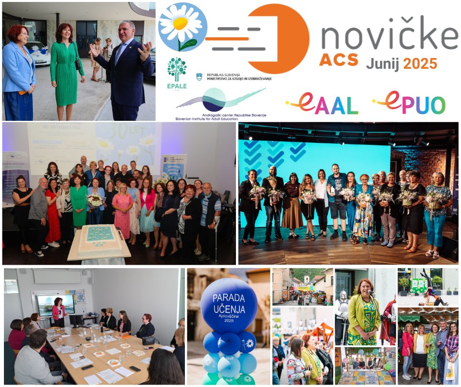 Prelistajte junijske e-Novičke ACS, ki so v barvah <a href="/TVUslo/">TVU Slovenija</a> 2025. 🩵💙

 👉 enovicke.acs.si 

#TVU2025 #ParadaUčenja2025 #ACS2025 #priznanjaACS2025 #lahkosi #NAJzgodbaVŽU #eNovičkeACS2025 #KnjižnicaACS