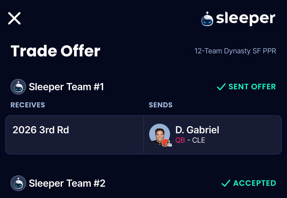 Turning $20 of off-season FAAB into a future 3rd is always a fun time: