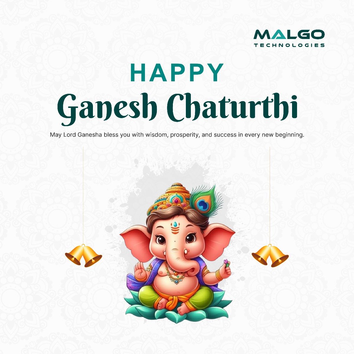 Happy Ganesh Chaturthi from Team Malgo! 🙏🐘

On this divine occasion, may Lord Ganesha remove all obstacles and fill your life with wisdom, strength, and prosperity.

#GaneshChaturthi #HappyGaneshChaturthi #GaneshaBlessings #FestivalOfIndia #MalgoCelebrates #NewBeginnings