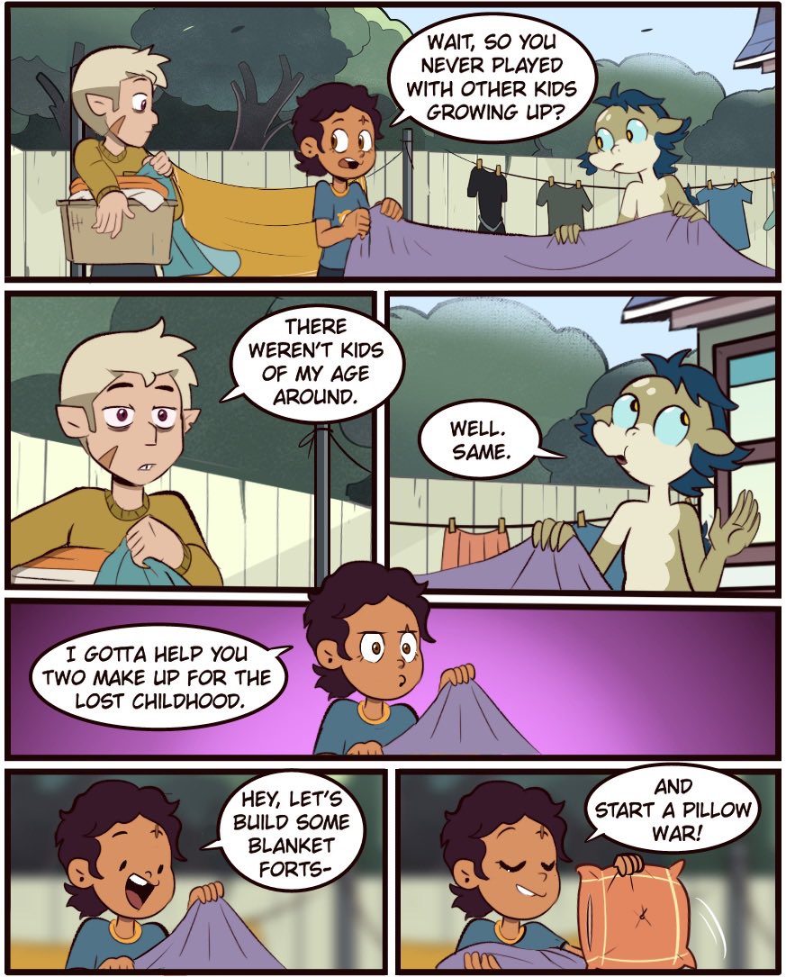 MoringmarkMark's tweet image. Blanket Forts #TheOwlHouse #toh