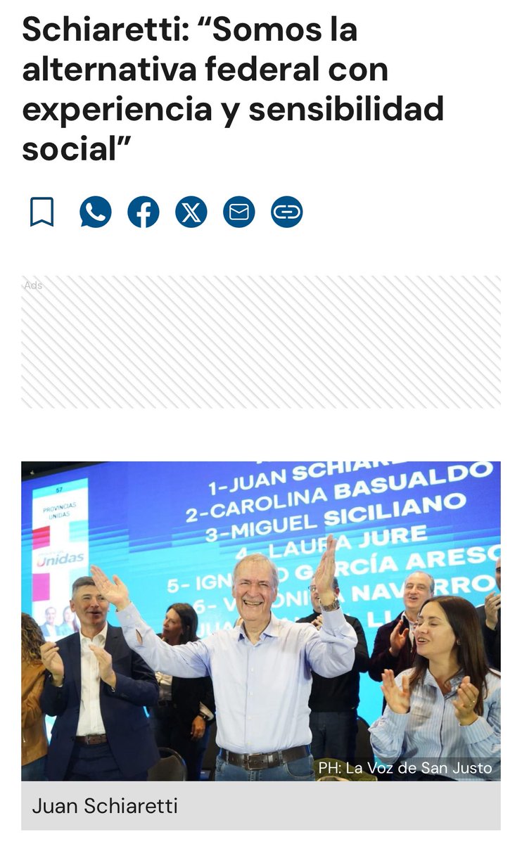 ¡Hay que tener cara <a href="/JSchiaretti/">Juan Schiaretti</a>!
¡Justo vos hablas de que al ajuste no deben pagar los jubilados, que a los de Córdoba les quitaste el 82% móvil, te quedaste con la plata que ANSES le devolvió a la Caja de Jubilaciones y encima, en plena pandemia, les metiste otra vez la mano.