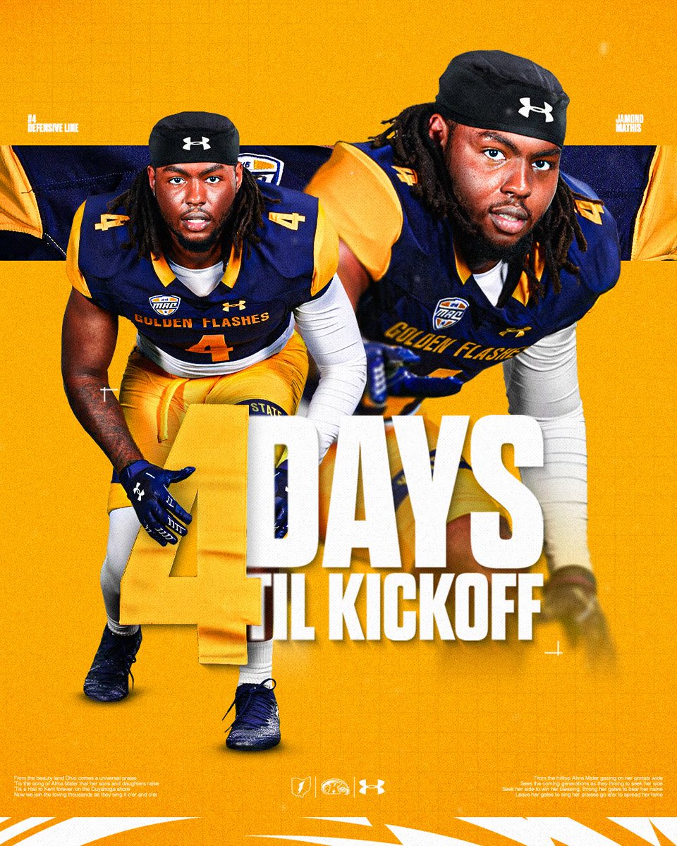4 days until football is back in Dix Stadium.