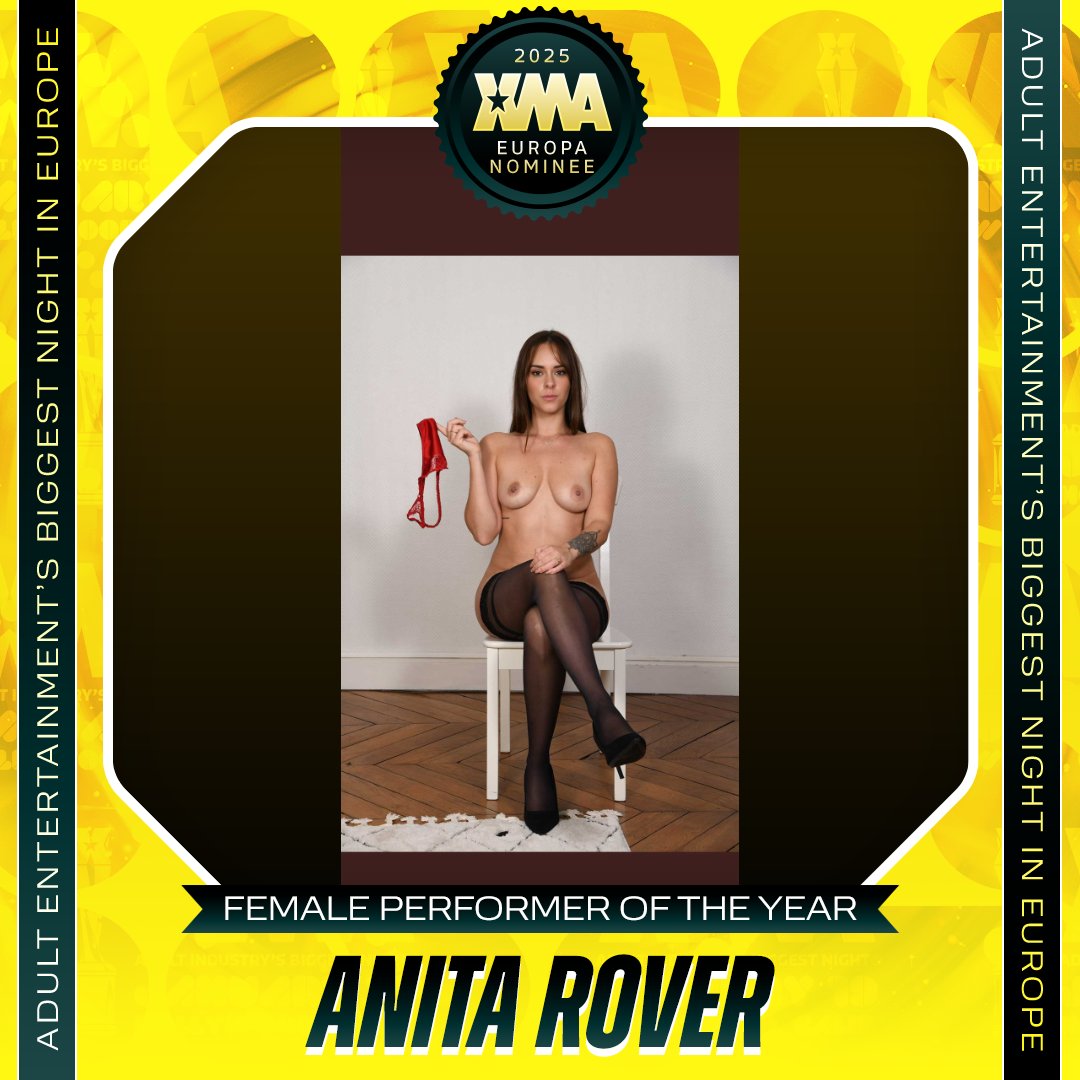 I just rocked the vote for <a href="/anita_rover/">Anita Rover Officiel.</a> for "Female Performer of the Year"#XMA Europa Awards presented by <a href="/fansly/">Fansly</a>! Grand finale to <a href="/XBIZ/">XBIZ</a> Amsterdam Sept 2-5 xma.show/voting/XEA-100… 

#AdultContentCreators #ContentCreation #AdultIndustry #XMAEuropaAwards  #ContentCreators