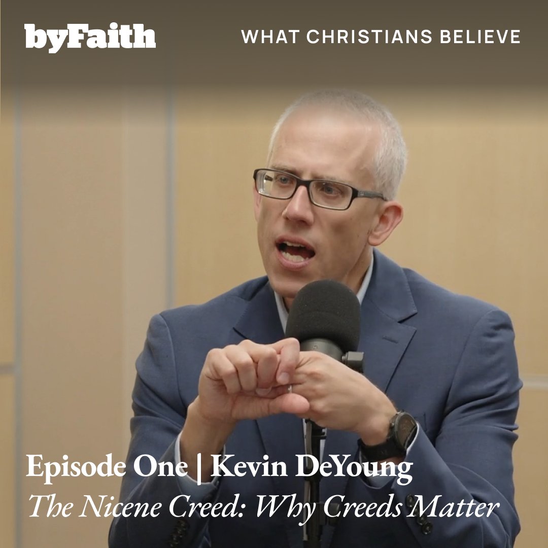 PCAByFaith's tweet image. In this episode of What Christians Believe, host Derek Rishmawy and guest Dr. Kevin DeYoung explore the Nicene Creed, its historical context, and its significance in Christianity. ow.ly/s0mq50WLyIA