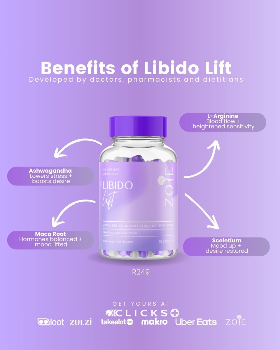 zoiehealth's tweet image. Turn up the heat, ease the stress ⚡💜 Experience the benefits of Libido Lift bit.ly/ZHLibidoLiftCa… ✨ 

#ZoieHealth #LibidoLift #WellnessJourney #NoStress&quot;