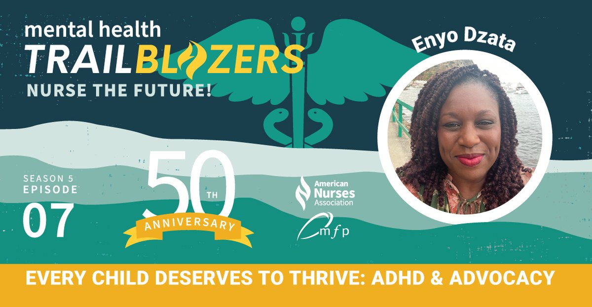 Every Child Deserves to Thrive: Nurse Enyo Dzata on ADHD &amp; Advocacy

Watch this powerful episode of Mental Health Trailblazers: Psychiatric Nurses Speak Up: youtube.com/watch?v=_Dd7Lg…

Learn more about Enyo Dzata at emfp.org/mfp-fellows/vi….