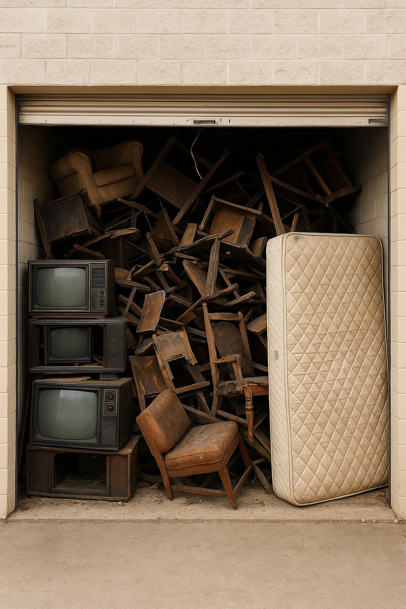 BuffaloJunkKing's tweet image. The owner of a storage unit called us when a tenant left behind an overstuffed storage unit—old TVs, busted furniture, even a full mattress set. Time was tight with a new tenant moving in that day. We cleared it all in... 716-271-5425
junk-king.com
#StorageCleanout