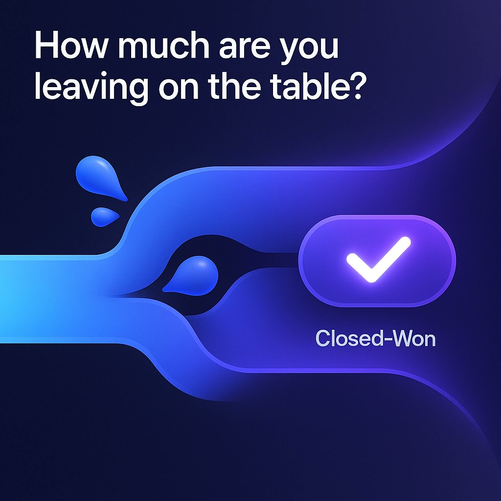 SqueasyAI's tweet image. How much revenue are you *really* leaving on the table? At Squeasy.ai’s SMA Conference booth, win rates + deal size aren’t just stats—they’re your new targets. Stop by to see how AI agents turn “what ifs” into wins. #SMA2025 #SalesTech