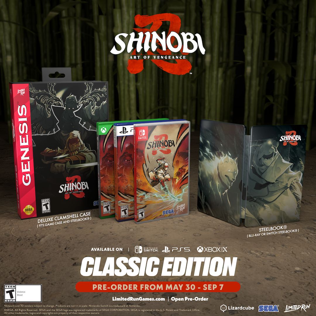 Execute the ninja arts with precision in this vibrant return of SHINOBI!
