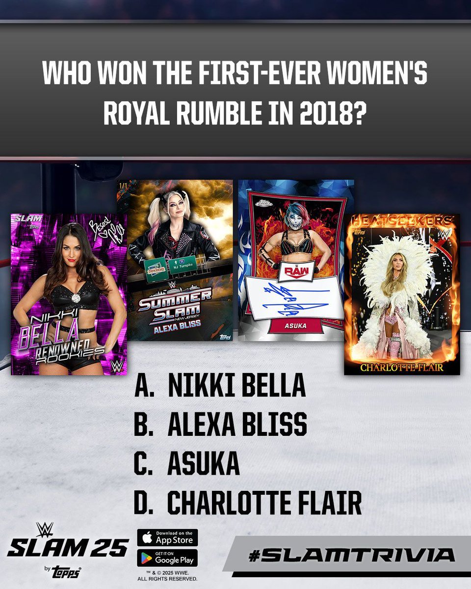 WWE SLAM by Topps® tweet media