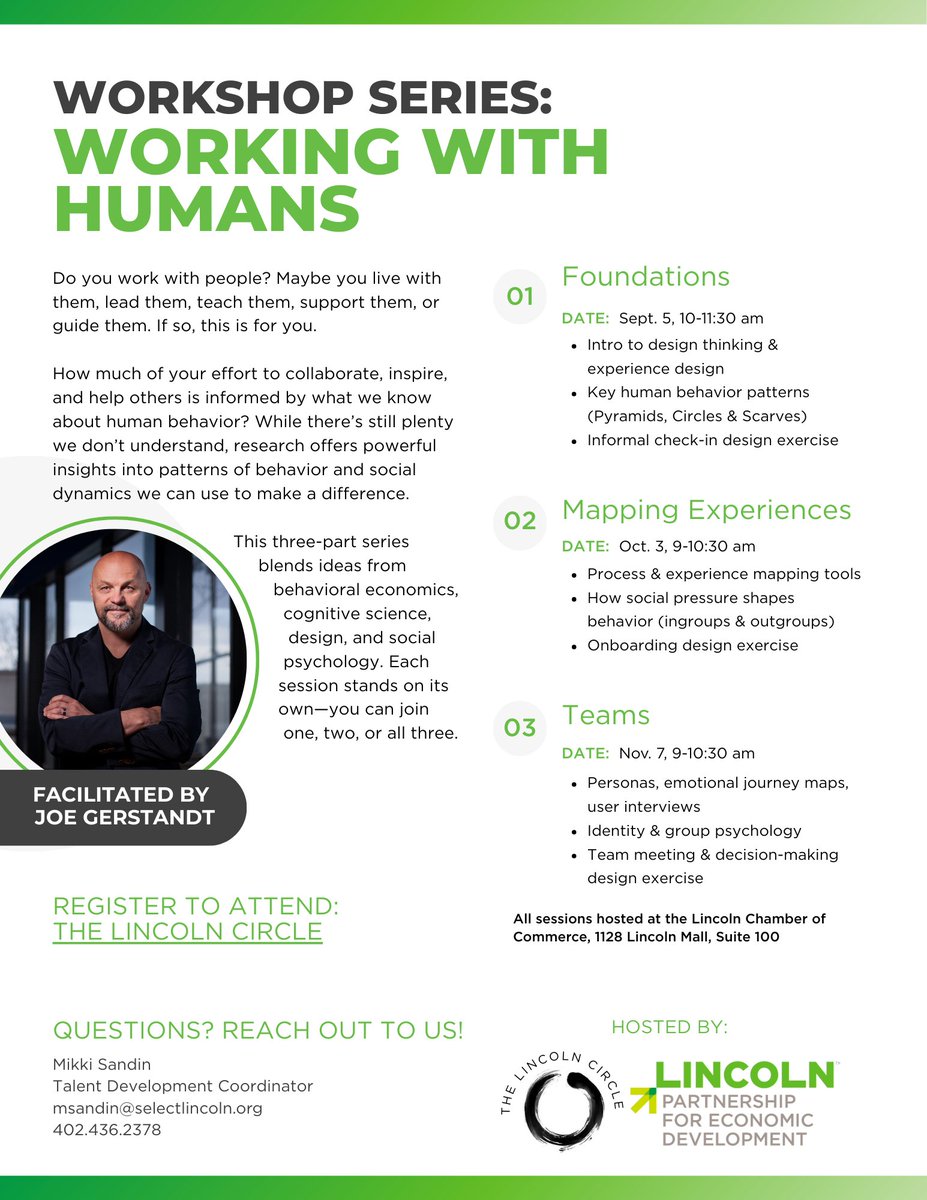 🌟 Discover powerful insights from behavioral economics, cognitive science, design, and social psychology to better understand human behavior and make a real difference.
Register today! ow.ly/LZ8250WM3gH