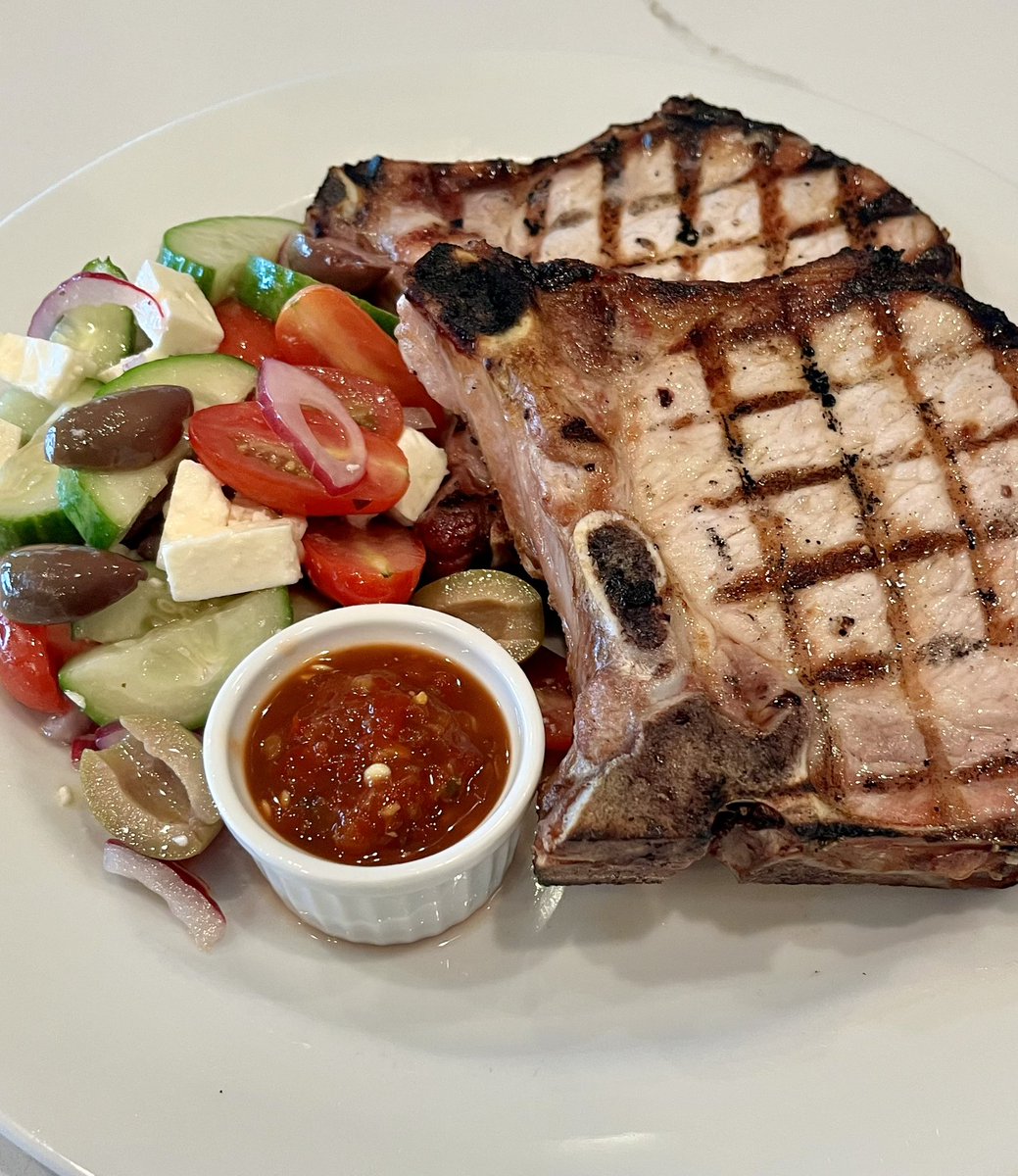 Who’s stopping over for pork chop night?